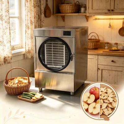 Liofilizzatore domestico con display LCD, riscaldamento elettrico, capacità di 215 kg, adatto per la conservazione degli alimenti e il laboratorio